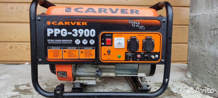 Генератор бензиновый бу
