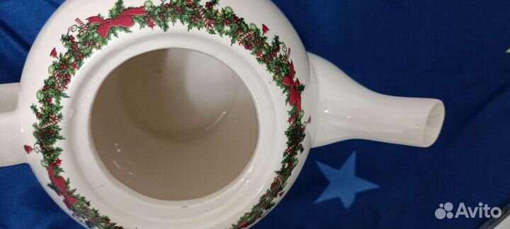 Заварочный чайник новогодний бу