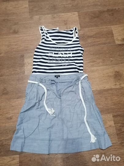 Юбка и майка