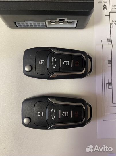 Кнопка старт стоп с блютус и автозапуском