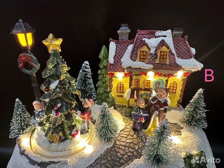 Новогодний ночник дед мороз