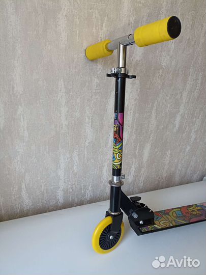 Детский снегокат-самокат