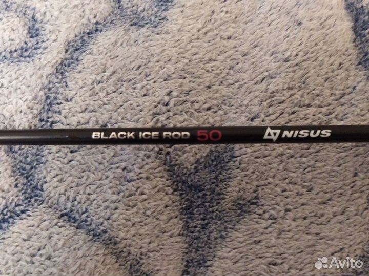 Удочка зимняя Black ice rod 50 Nisus новая