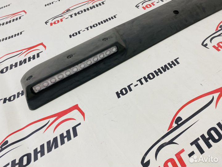 Передний спойлер brabus на mercedes-benz g-class