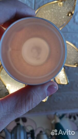 Чайная пара тонкий фарфор