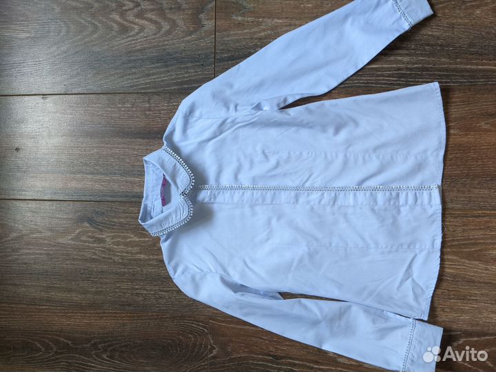 Школьные рубашки для девочек 128