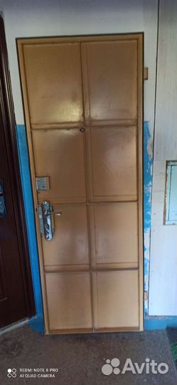 Дверь входная металлическая бу