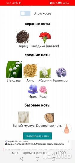 Парфюм из личной коллекции