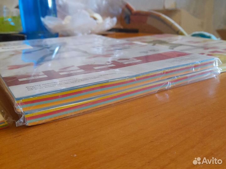 Бумага a4 цветная в упаковках