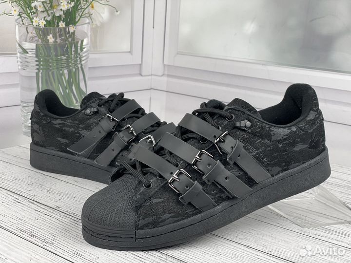 Кроссовки adidas superstar Rabbit hole grey