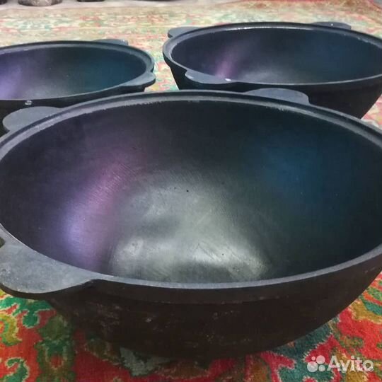 Казан чугунный 12,5л