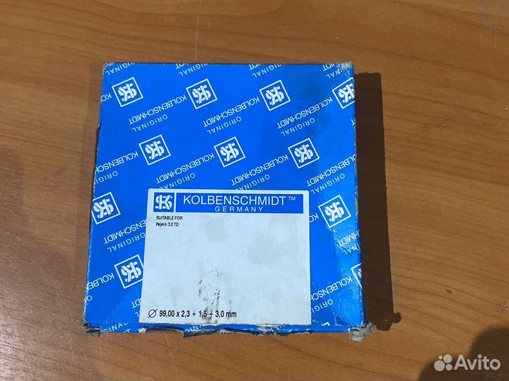 Кольца поршневые Mitsubishi Pajero (4) (3.2 DiD)