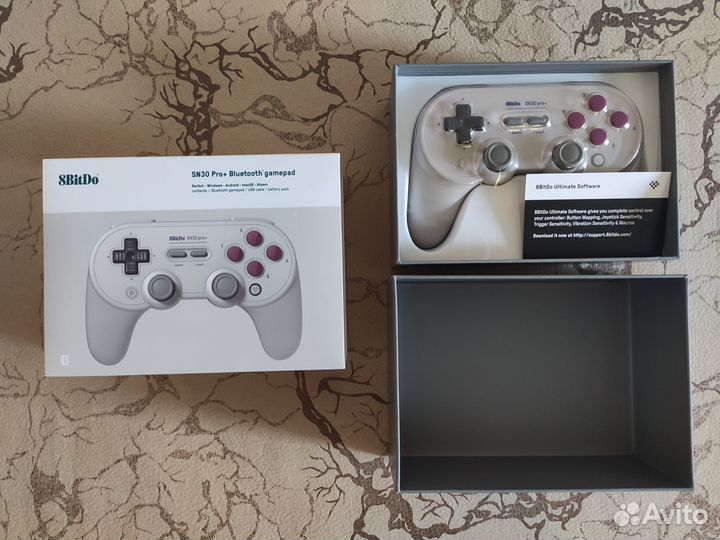 Геймпад 8BitDo SN30 Pro Plus Bluetooth