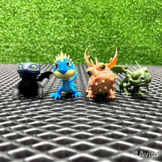 Набор из 4 драконов 