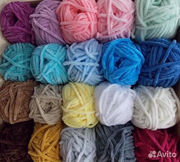 Плюшевая пряжа