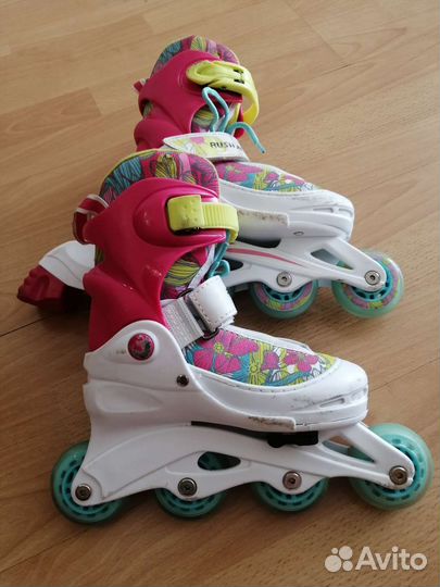 Роликовые коньки детские раздвижные