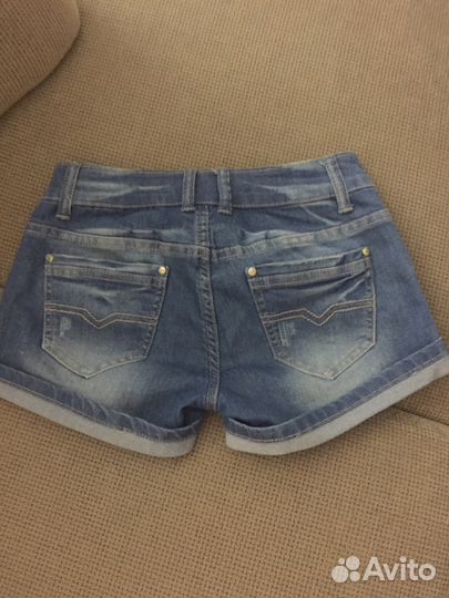 Шорты джинсовые 40-42р