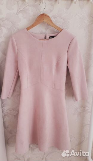 Замшевое платье love republic 42-44