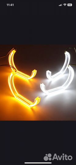 Ангельские глазки BMW 1 серия F20 F21 2015-19