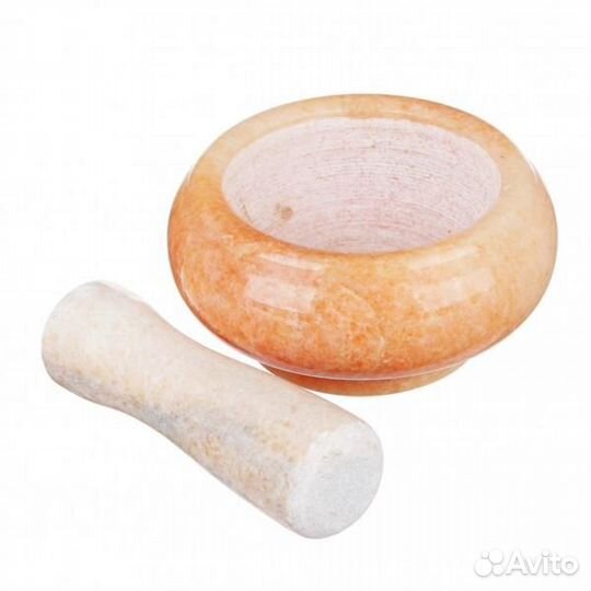 Мраморная ступка С пестиком, 9Х4,5 см