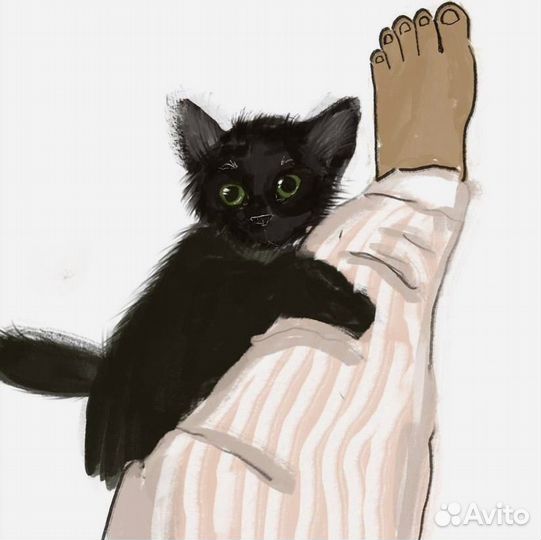 Нарисую вашего питомца с любовью