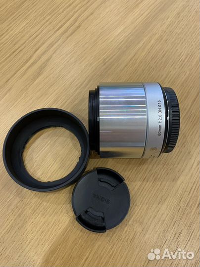 Объектив sigma 60mm 2.8 mft