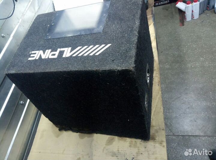 Короб от сабвуфера alpine