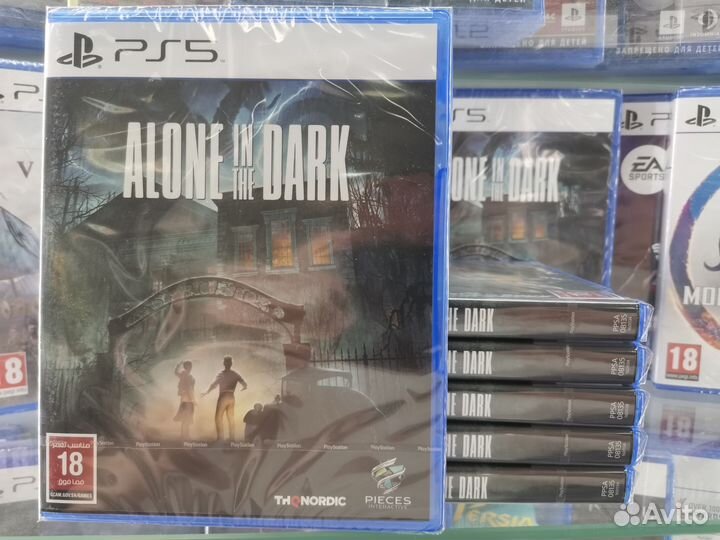 Alone in the Dark Ps5 диск новый наличие