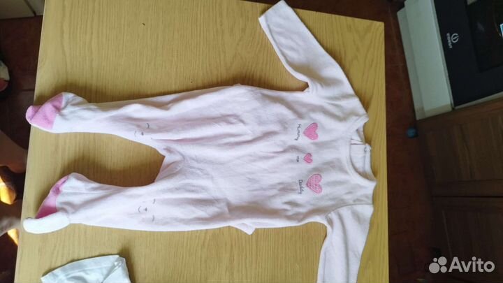 Детские вещи пакетом от 0 до года для девочки