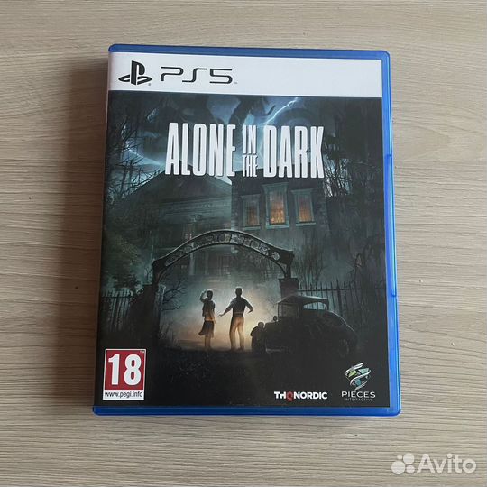 Диск для Ps5 - Alone in the dark