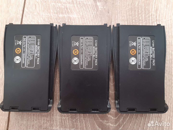 Аккумулятор для рации baofeng