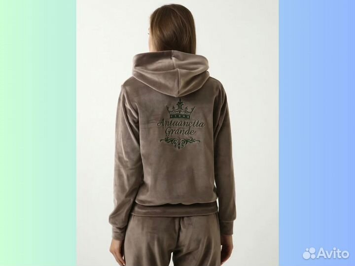 Велюровый костюм женский