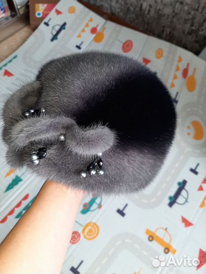 Шапка норковая женская