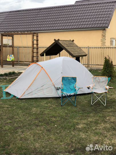 Палатка 4 х местная с тамбуром