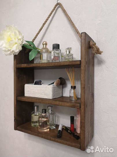 Полка настенная навесная лофт