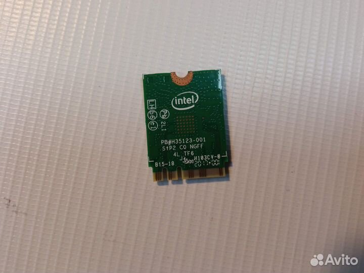 Wi-Fi+Bluetooth модуль Intel Dual Band Wireless-AC