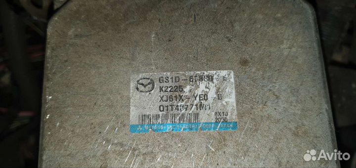 Блок управления рулевой рейкой мазда 6 gh mazda