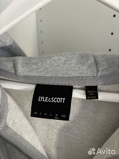 Толстовка Lyle & Scott Zip Through Hoodie