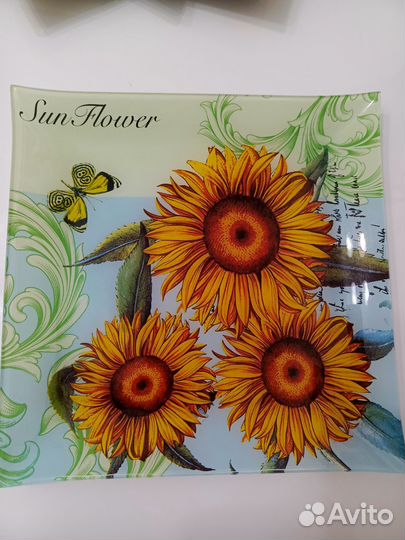 Набор тарелок квадратных 2 шт