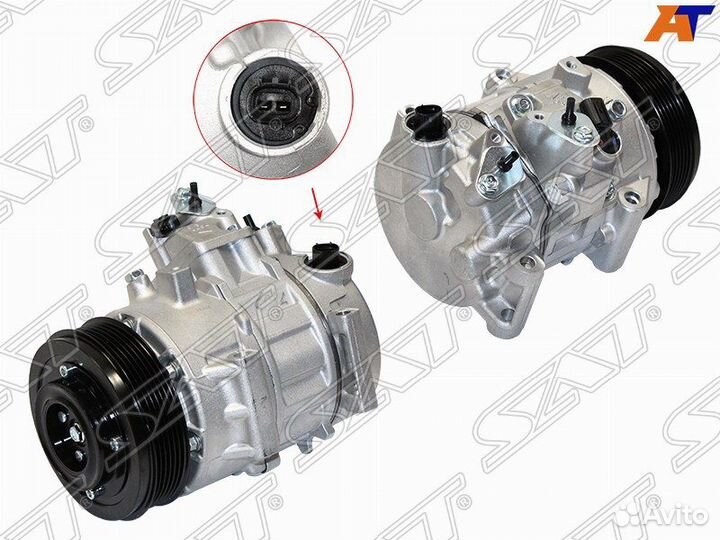Компрессор кондиционера Toyota Camry V50