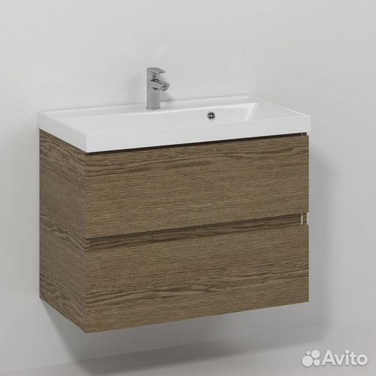 Тумба с раковиной для ванной подвесная