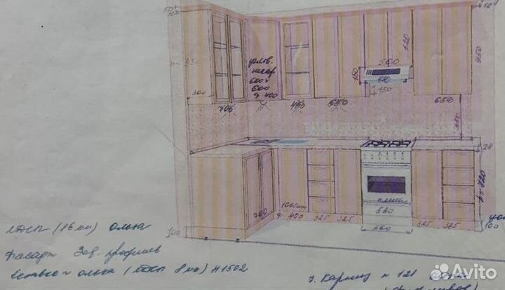 Кухонные фасады бу