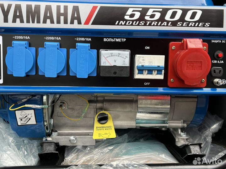 Новый генератор Yamaha EF5500EFW 5,5квт
