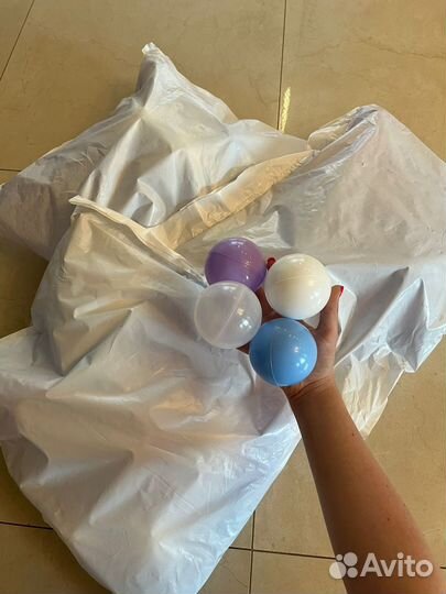 Шарики для сухого бассейна 7 см 150 шт