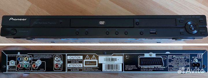Продаётся DVD проигрыватель Pioneer DV-420V-K