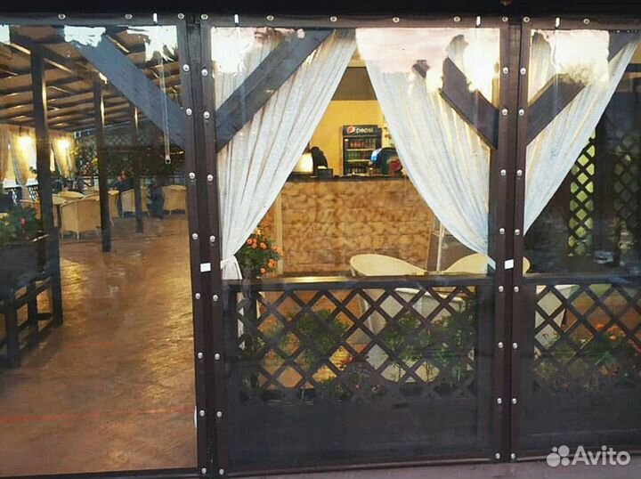 Мягкие окна для ресторанов