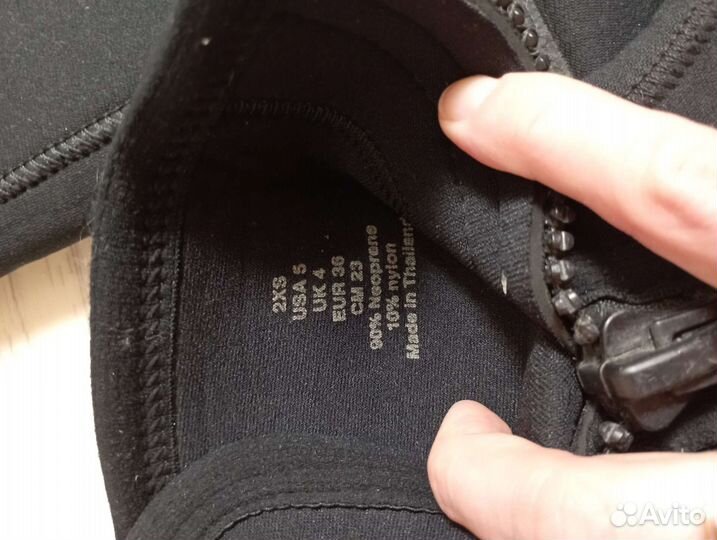 Гидрокостюм женский 5 мм