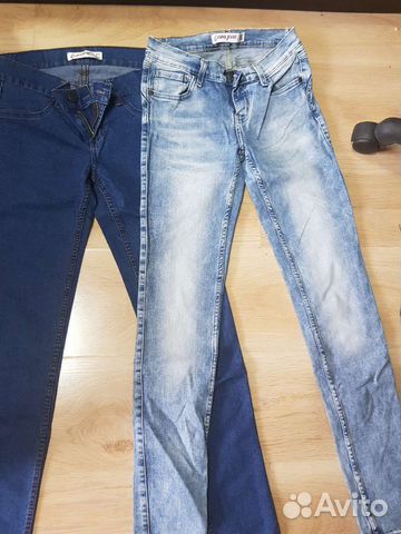 Джинсы для девочки 40 р