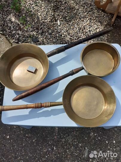 Таз латунный