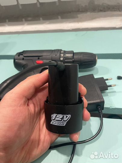 Шуруповерт беспроводной, двойная скорость